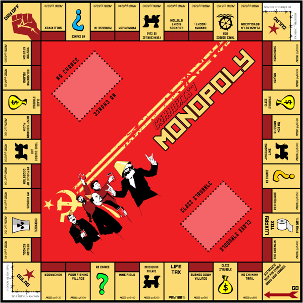 Communist Monopoly Board Game